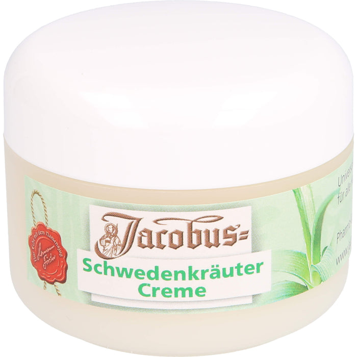 Jacobus Schwedenkräuter Pflege-Creme, 100 ml Creme