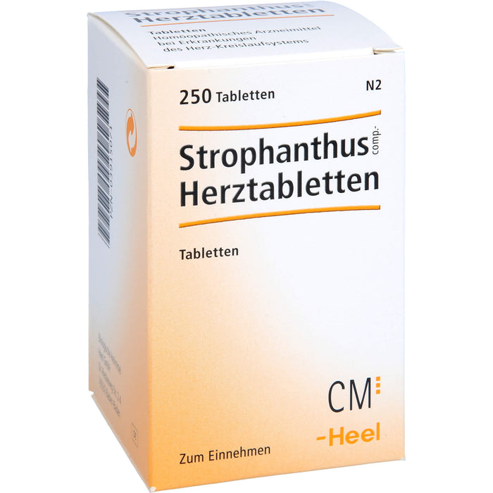 Strophantus comp. Herztabletten Heel, 250 St. Tabletten