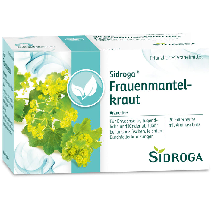 Sidroga Frauenmantelkraut Arzneitee, 20 pc Sac filtrant