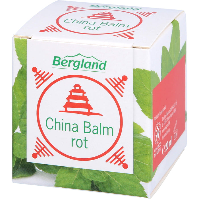 Bergland China Balm rot, 20 ml Crème