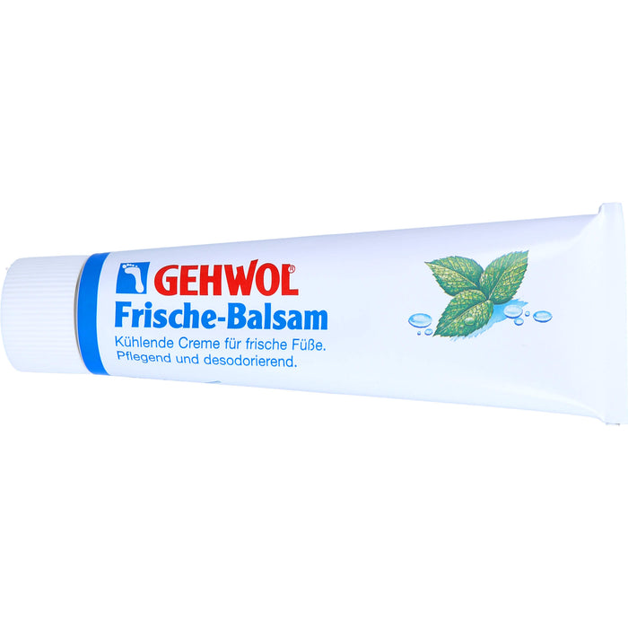 GEHWOL Frische-Balsam kühlende Creme für frische Füße, pflegend und desodorierend, 75 ml Creme