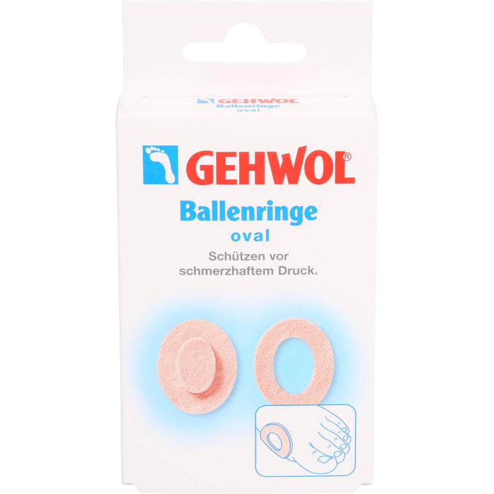 GEHWOL BALLENRINGE OVAL, 5 St. Pflaster