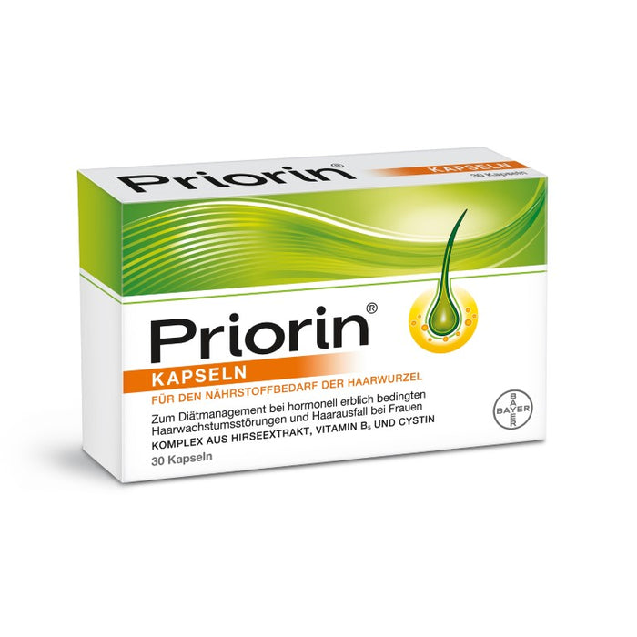 Priorin Kapseln für den Nährstoffbedarf der Haarwurzel, 30 pcs. Capsules