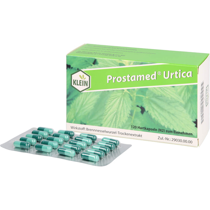 KLEIN Prostamed Urtica Hartkapseln bei Prostataerkrankungen, 120 pc Capsules