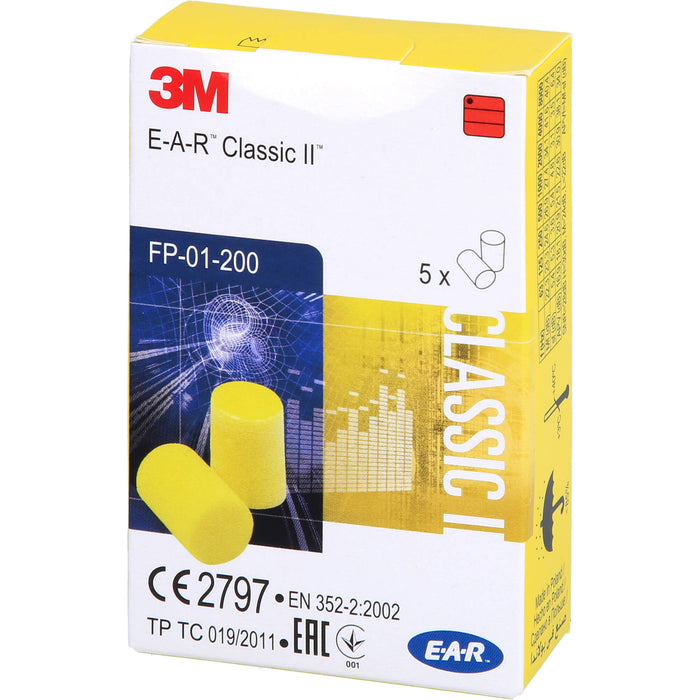 3M E-A-R Classic II Gehörschutz, 10 pcs. Earplugs