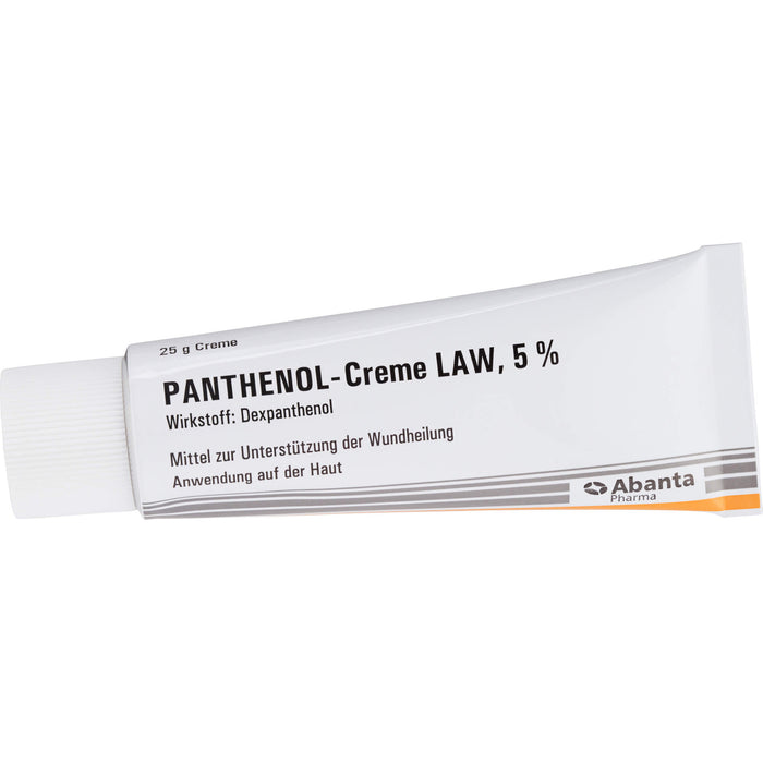 Panthenol-Creme LAW 5 % zur Unterstützung der Wundheilung, 25 g Creme