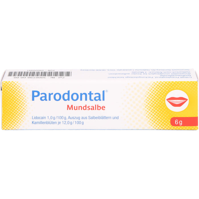 Parodontal Mundsalbe, 6 g Gel