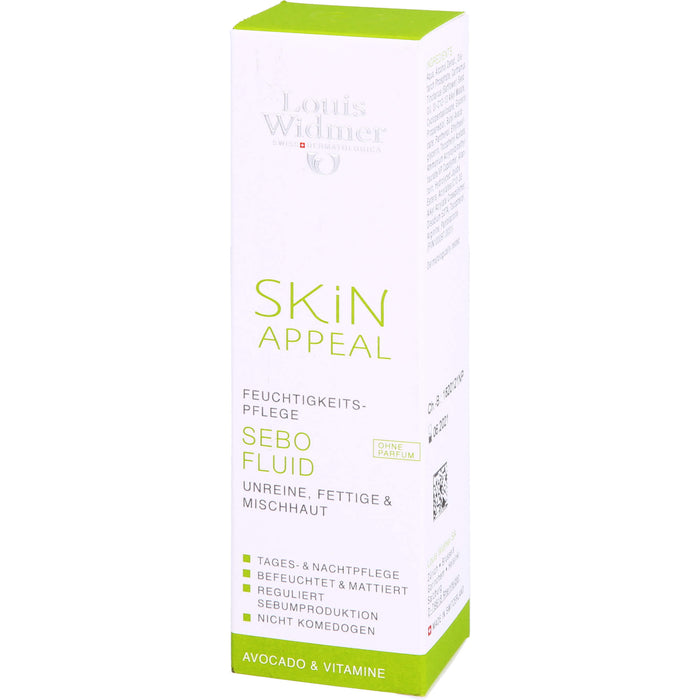 Louis Widmer Skin Appeal Sebo Fluid Feuchtigkeitspflege, 30 ml Crème