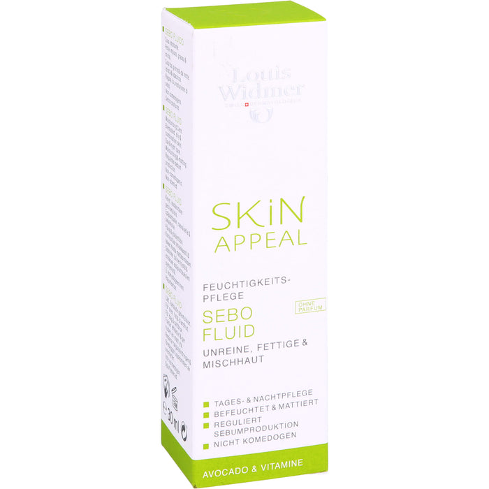 Louis Widmer Skin Appeal Sebo Fluid Feuchtigkeitspflege, 30 ml Crème