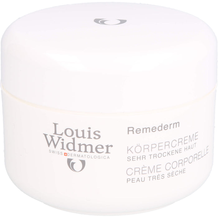 Louis Widmer Remederm Körpercreme unparfümiert, 250 ml Cream