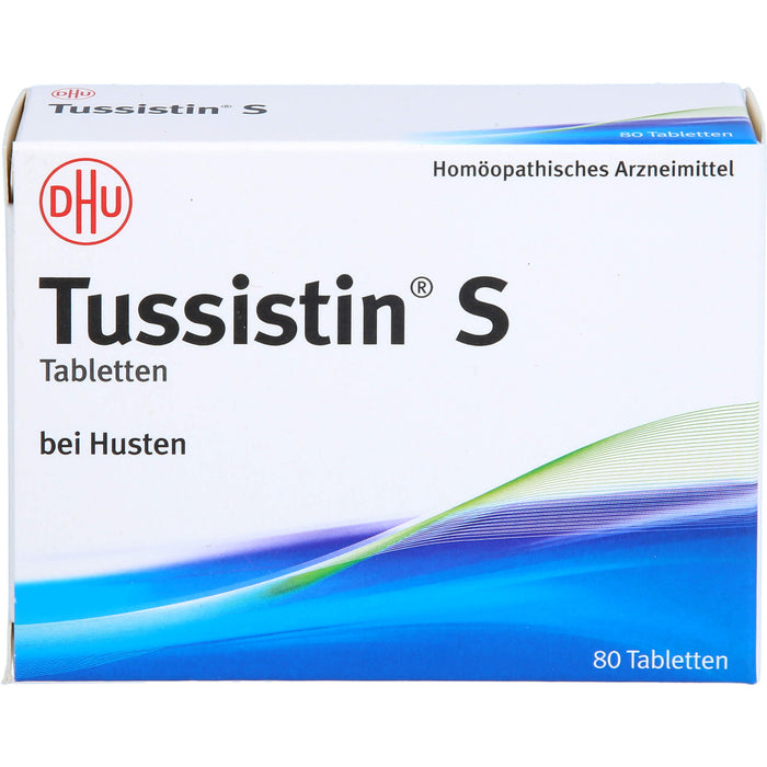 DHU Tussistin S Tabletten, 80 pc Tablettes