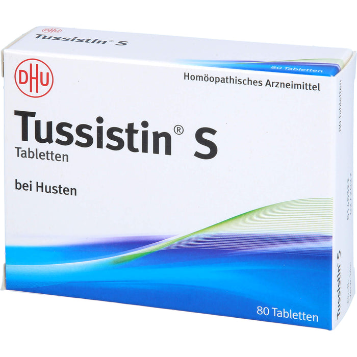 DHU Tussistin S Tabletten, 80 pc Tablettes