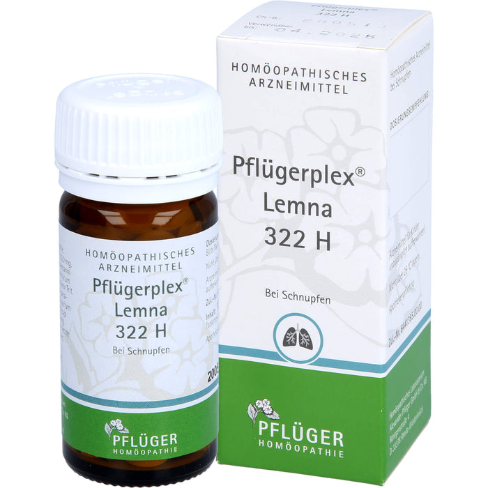 Pflügerplex Lemna 322H Tabletten bei Erkrankungen der Atemorgane, 100 St. Tabletten