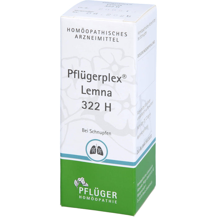 Pflügerplex Lemna 322H Tabletten bei Erkrankungen der Atemorgane, 100 pcs. Tablets