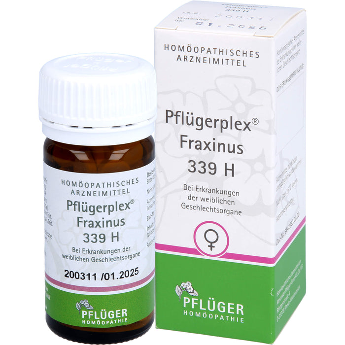 Pflügerplex Fraxinus 339 H Tabletten bei Erkrankungen der weiblichen Geschlechtsorgane, 100 St. Tabletten