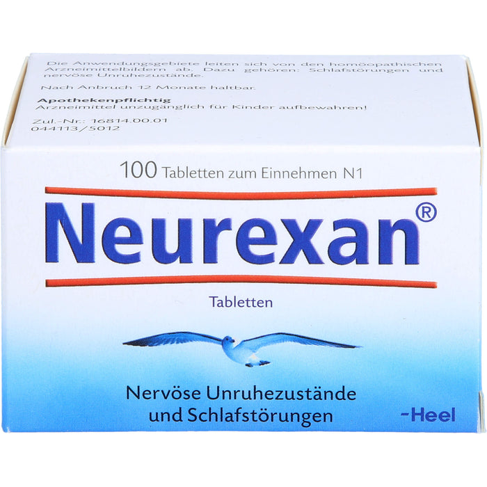 Neurexan Tabletten bei nervösen Unruhezuständen und Schlafstörungen, 100 pc Tablettes
