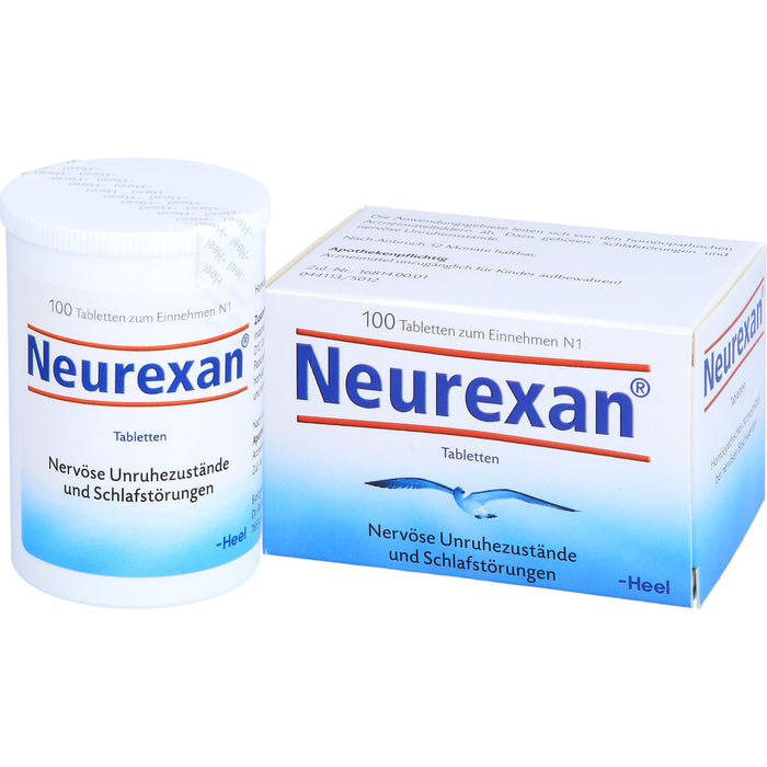 Neurexan Tabletten bei nervösen Unruhezuständen und Schlafstörungen, 100 pc Tablettes