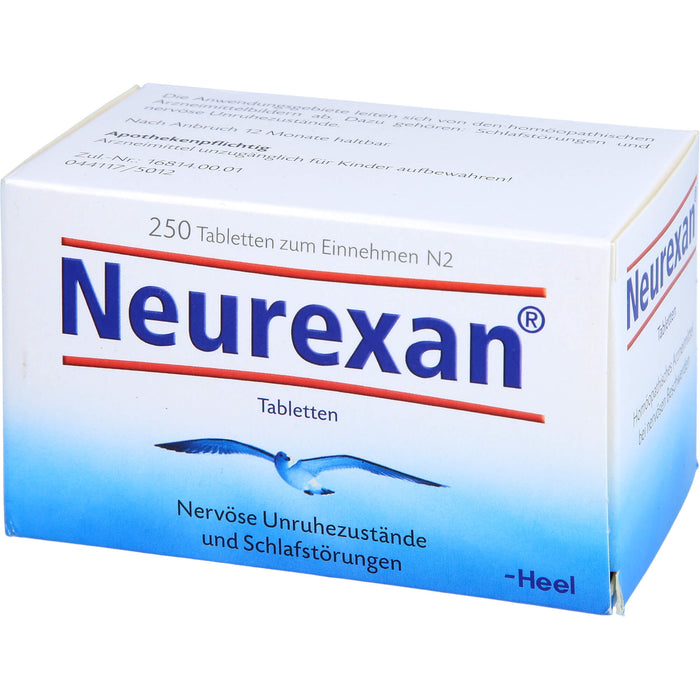 Neurexan Tabletten bei nervösen Unruhezuständen und Schlafstörungen, 250 pcs. Tablets