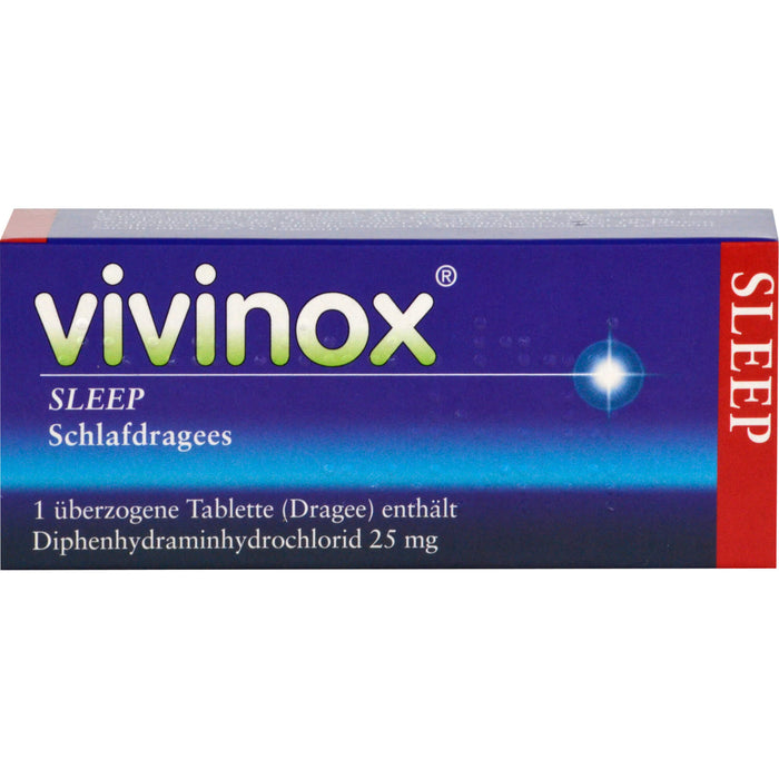 Vivinox sleep Dragees, 50 St. Tabletten