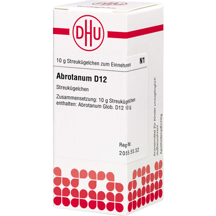 DHU Abrotanum D12 Streukügelchen, 10 g Globuli