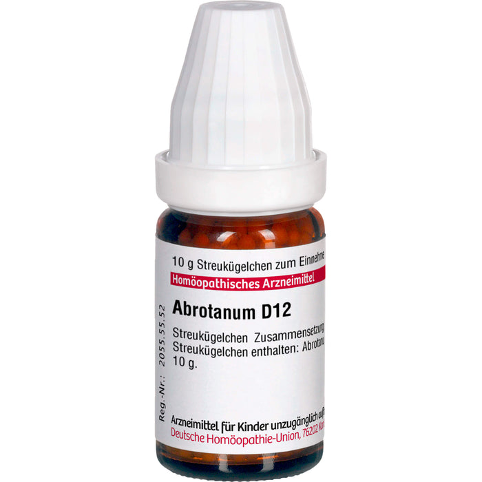 DHU Abrotanum D12 Streukügelchen, 10 g Globules