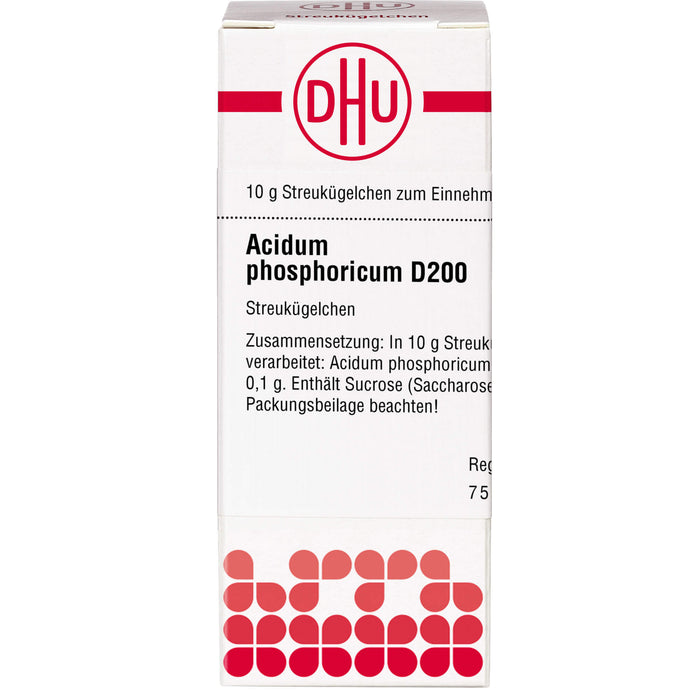 DHU Acidum phosphoricum D200 Streukügelchen, 10 g Globules