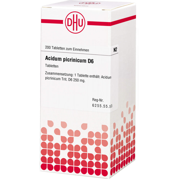 DHU Acidum picrinicum D6 Tabletten, 200 St. Tabletten