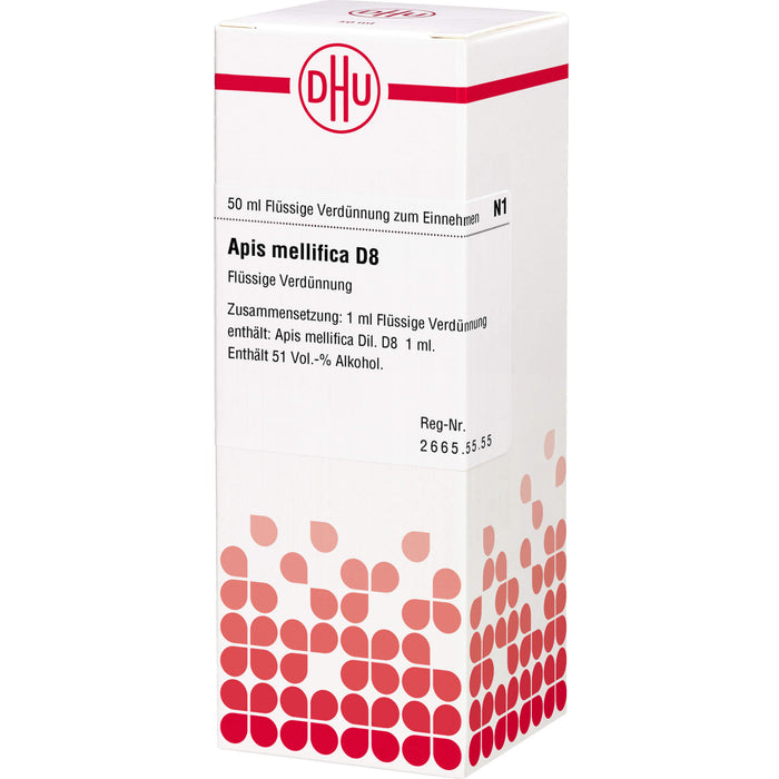 Apis mellifica D8 DHU Dilution, 50 ml Lösung