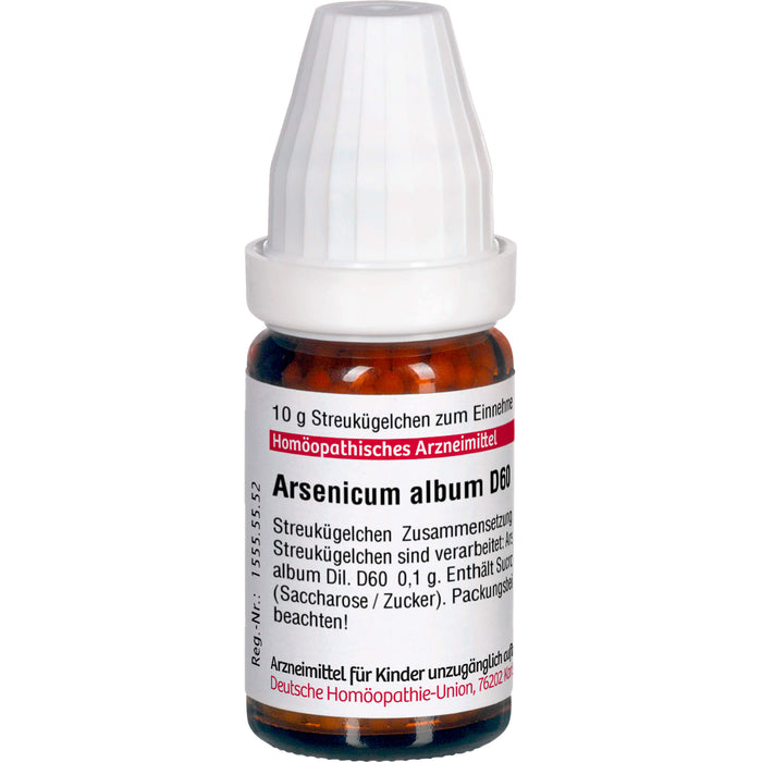 DHU Arsenicum album D60 Streukügelchen, 10 g Globuli