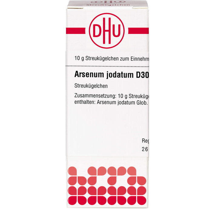 DHU Arsenum jodatum D30 Streukügelchen, 10 g Globules