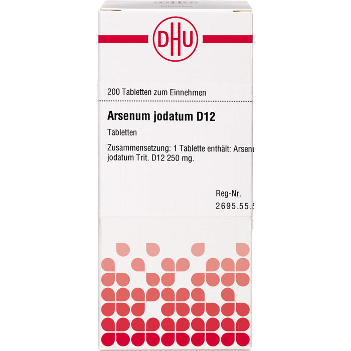 DHU Arsenum jodatum D12 Tabletten, 200 pc Tablettes