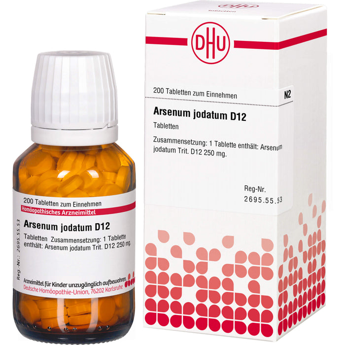 Arsenum jodatum D12 DHU Tabletten, 200 St. Tabletten