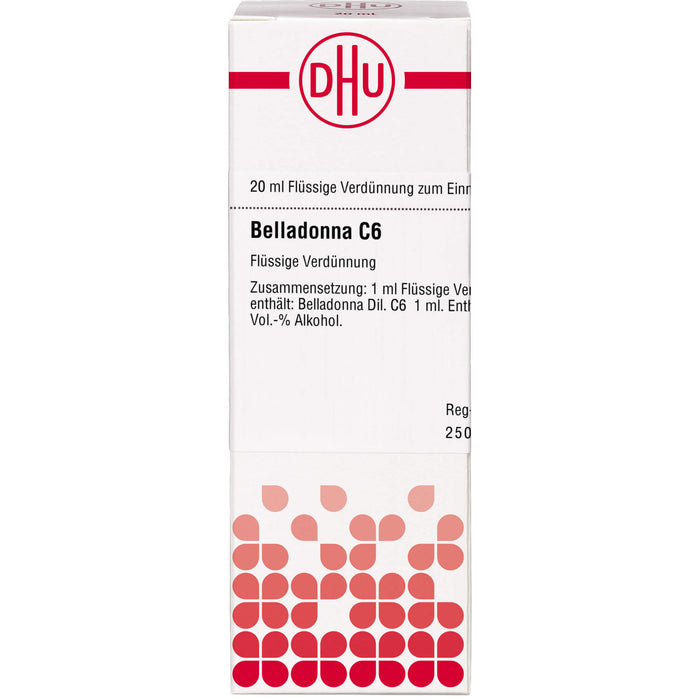 Belladonna C6 DHU Dilution, 20 ml Lösung