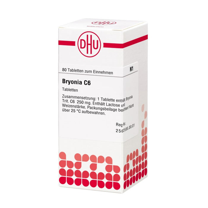 DHU Bryonia C6 Tabletten, 80 St. Tabletten