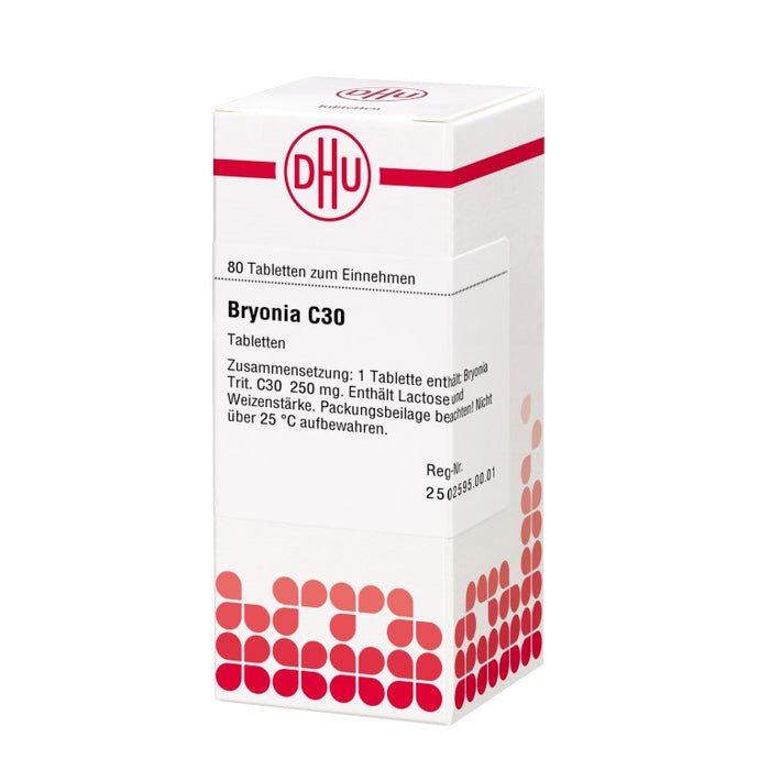 DHU Bryonia C30 Tabletten, 80 St. Tabletten