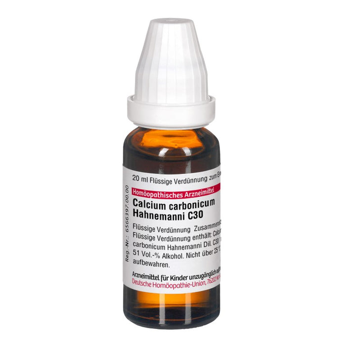 DHU Calcium carbonicum Hahnemanni C30 Dilution, 20 ml Lösung