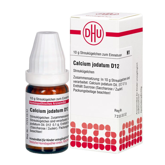 DHU Calcium jodatum D12 Streukügelchen, 10 g Globuli