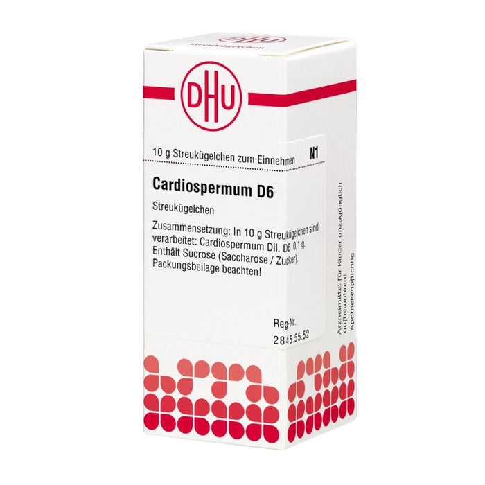 DHU Cardiospermum D6 Streukügelchen, 10 g Globules