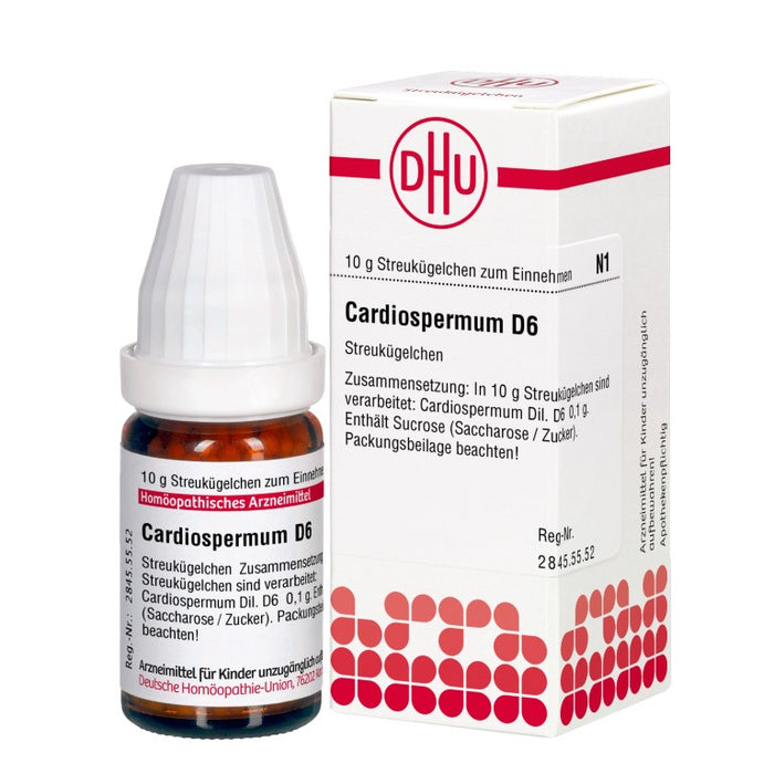 DHU Cardiospermum D6 Streukügelchen, 10 g Globules