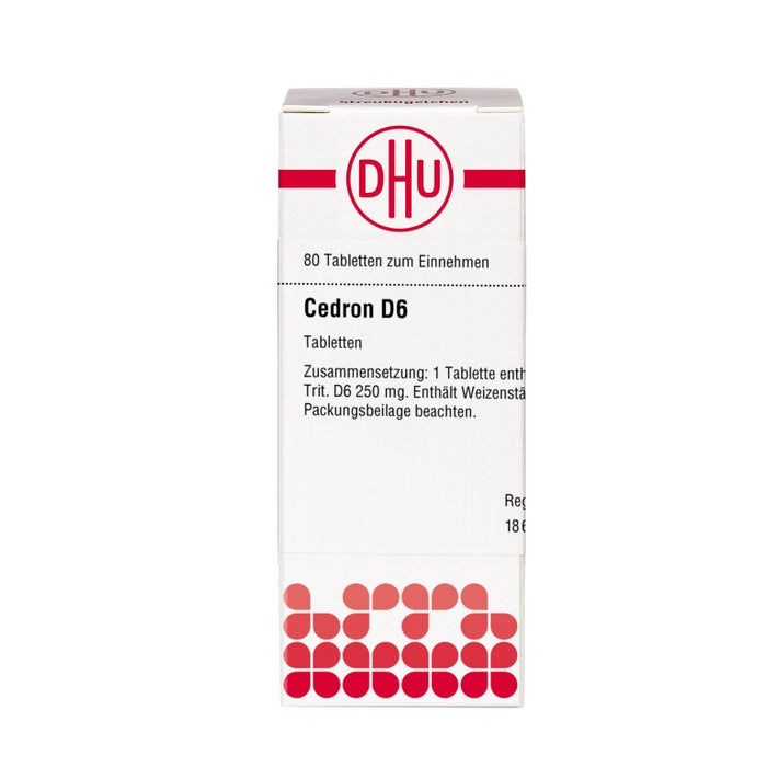 DHU Cedron D6 Tabletten, 80 pc Tablettes