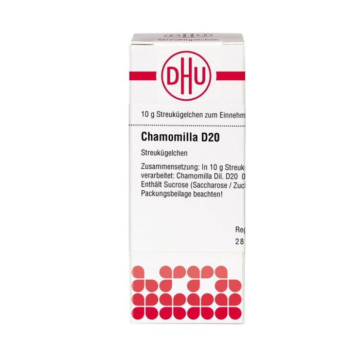 DHU Chamomilla D20 Streukügelchen, 10 g Globules