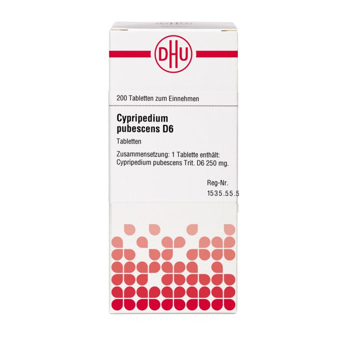 DHU Cypripedium pubescens D6 Tabletten, 200 St. Tabletten