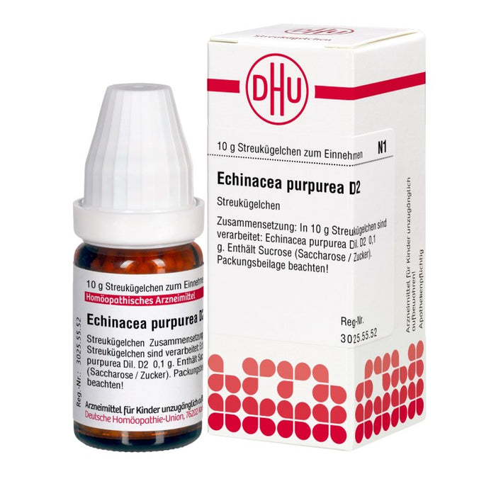 DHU Echinacea purpurea D2 Streukügelchen, 10 g Globules