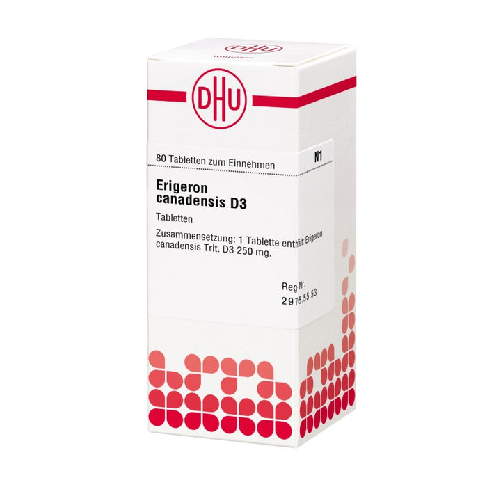 Erigeron canadensis D3 DHU Tabletten, 80 St. Tabletten