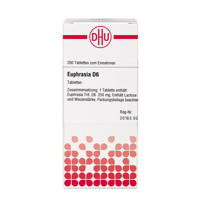 DHU Euphrasia D6 Tabletten, 200 St. Tabletten