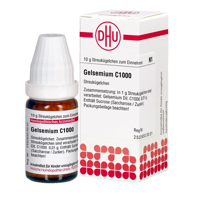 DHU Gelsemium C1000 Streukügelchen, 10 g Globules