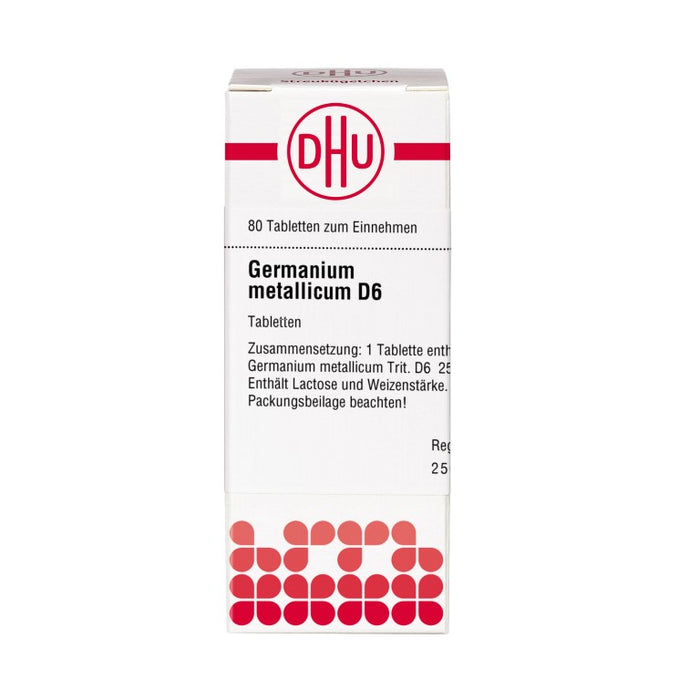 DHU Germanium metallicum D6 Tabletten, 80 pcs. Tablets