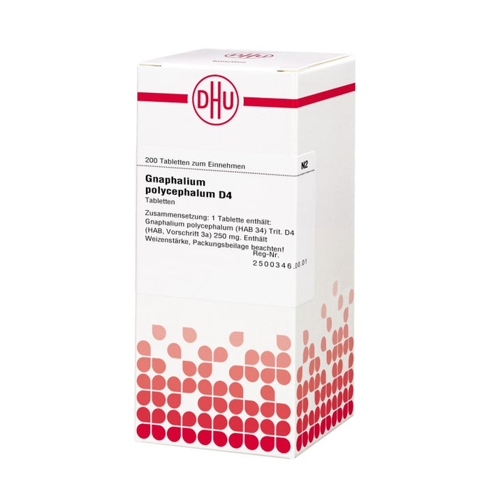 DHU Gnaphalium polycephalum D4 Tabletten, 200 St. Tabletten