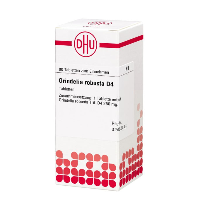 DHU Grindelia robusta D4 Tabletten, 80 pcs. Tablets