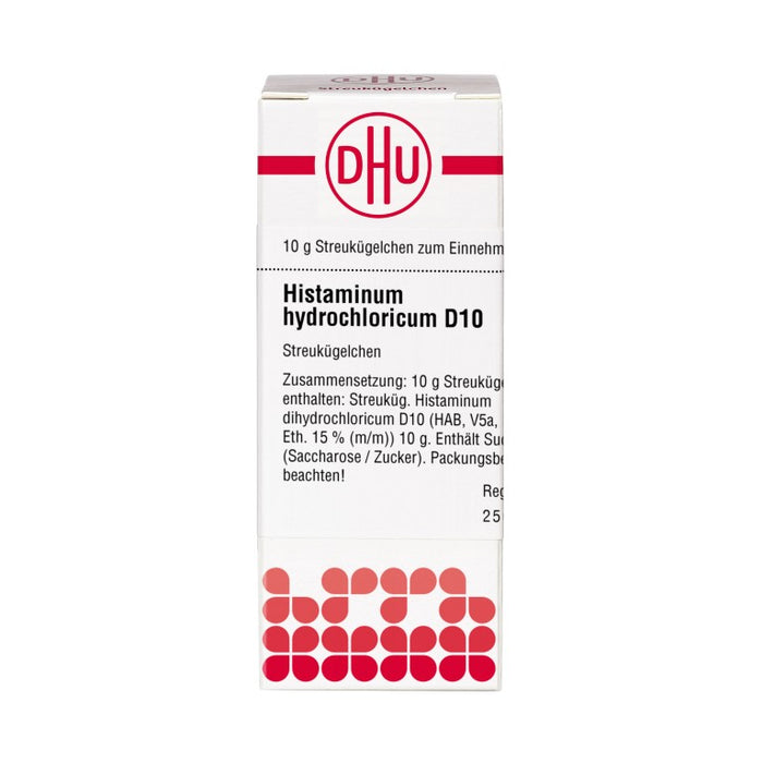 DHU Histaminum hydrochloricum D10 Streukügelchen, 10 g Globules